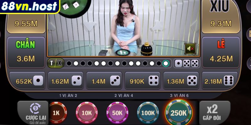 Tổng quan game Tài xỉu online tại 88VN
