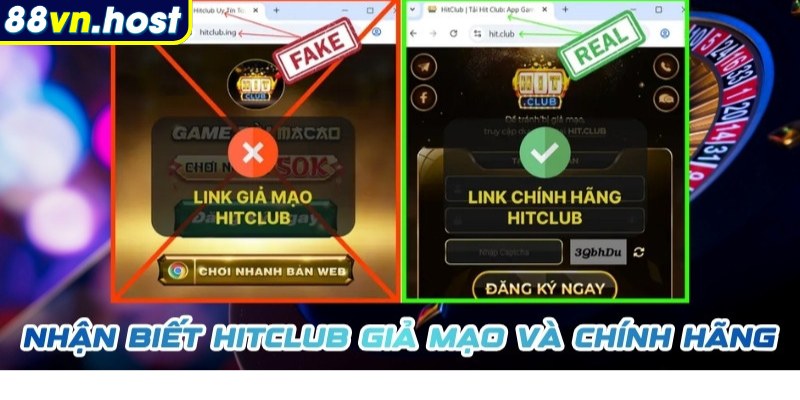 Các địa chỉ Hitclub giả mạo tạo ra hệ thống nạp – rút lừa đảo
